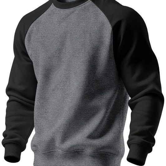 Classic Raglan Crew Neck Sweatshirt