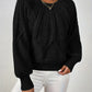 Relaxed Cable-Knit Sweater