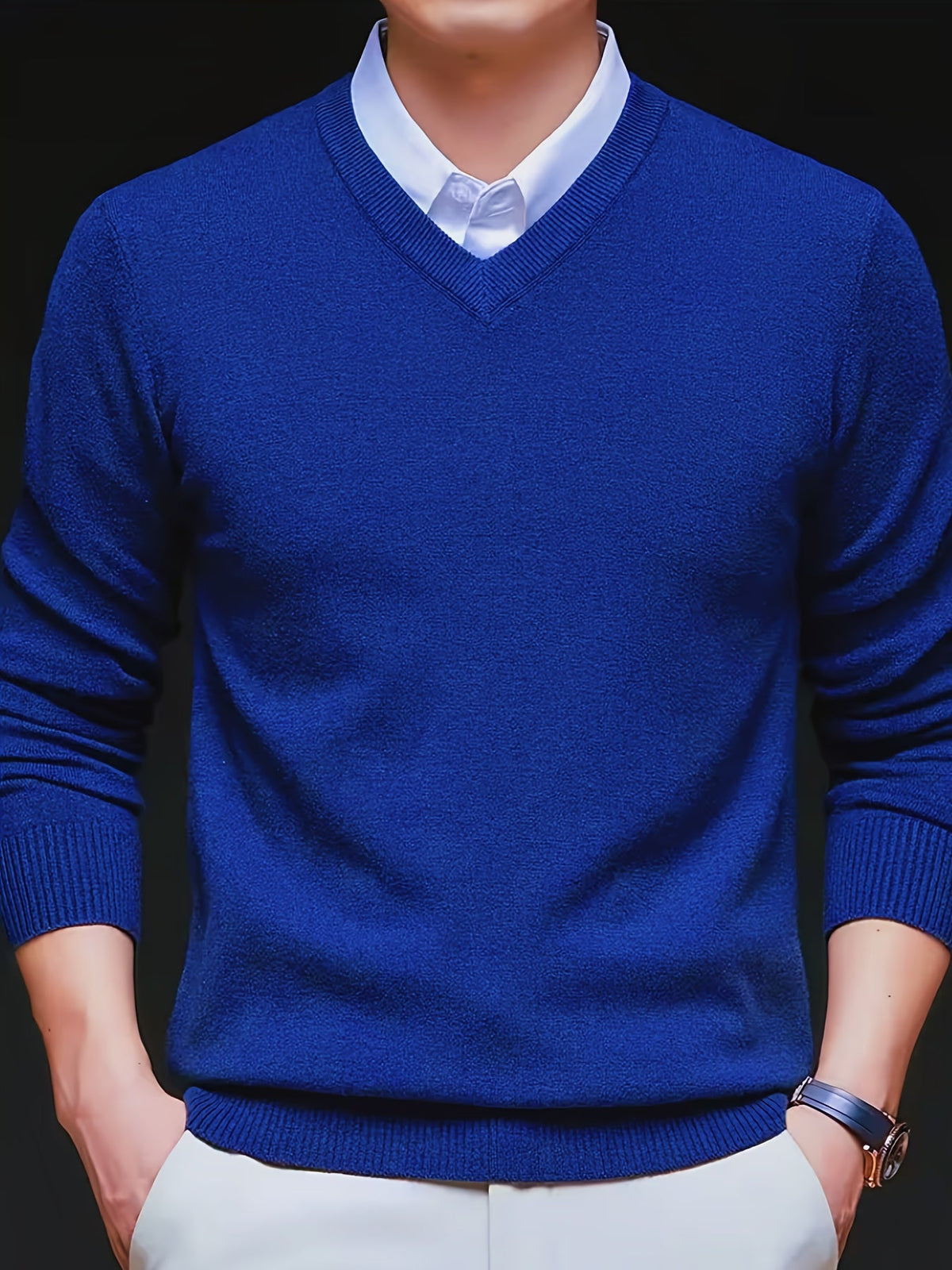 Classic V-Neck Pullover