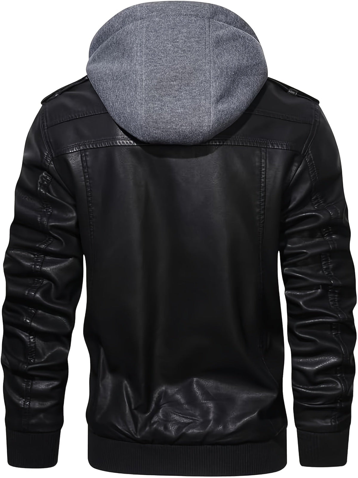 Hooded Moto Jacket