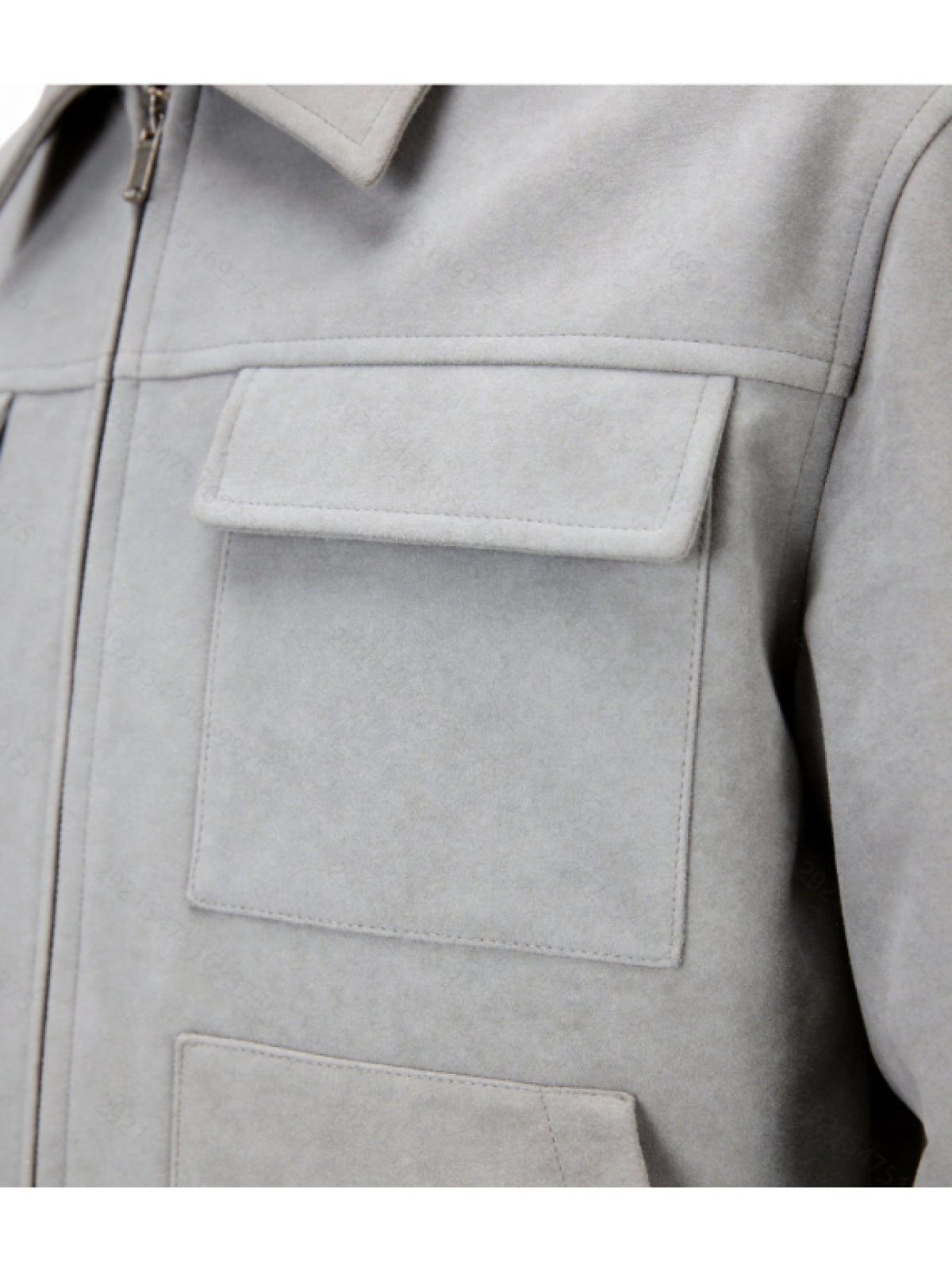Modern Lapel Utility Jacket