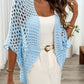 Open-Front Batwing Cardigan