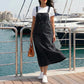 Brynox - Premium Denim Midi Pinafore
