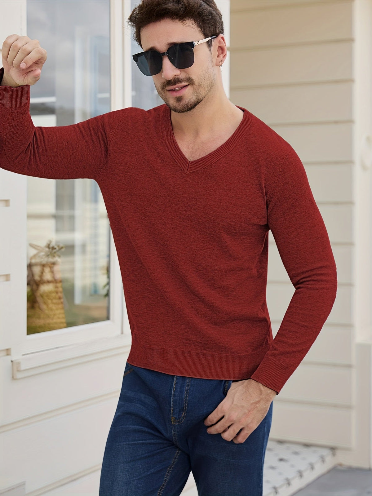 Classic V-Neck Pullover