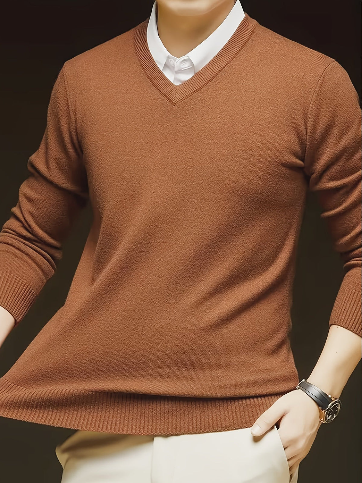 Classic V-Neck Pullover