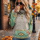 Western-Inspired Hooded Sweatshirt
