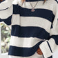 Relaxed Colourblock Knit Sweater