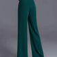 High-Waisted Wide-Leg Trousers