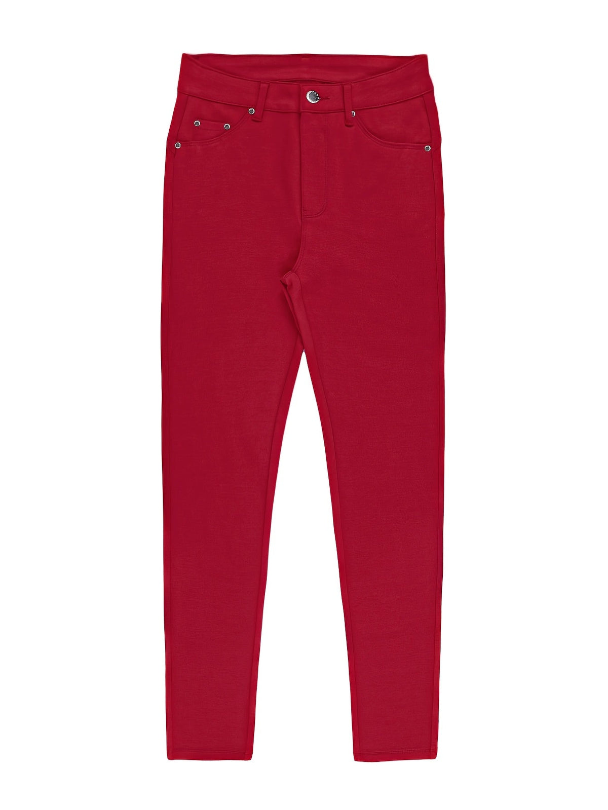 High-Waist Skinny Jeans