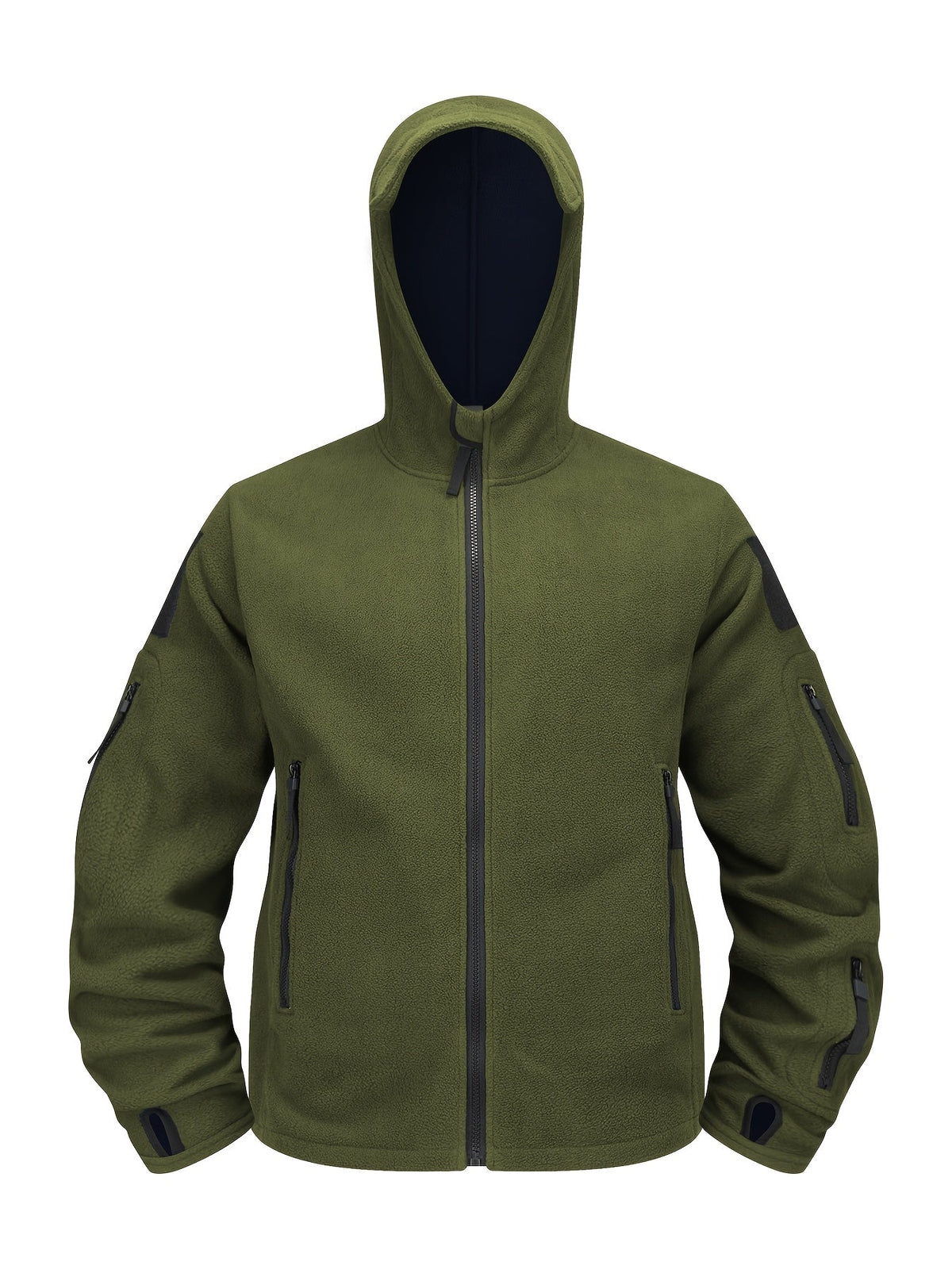 Rugged Hooded Zip Jacket