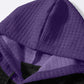 Textured Color-Block Hoodie