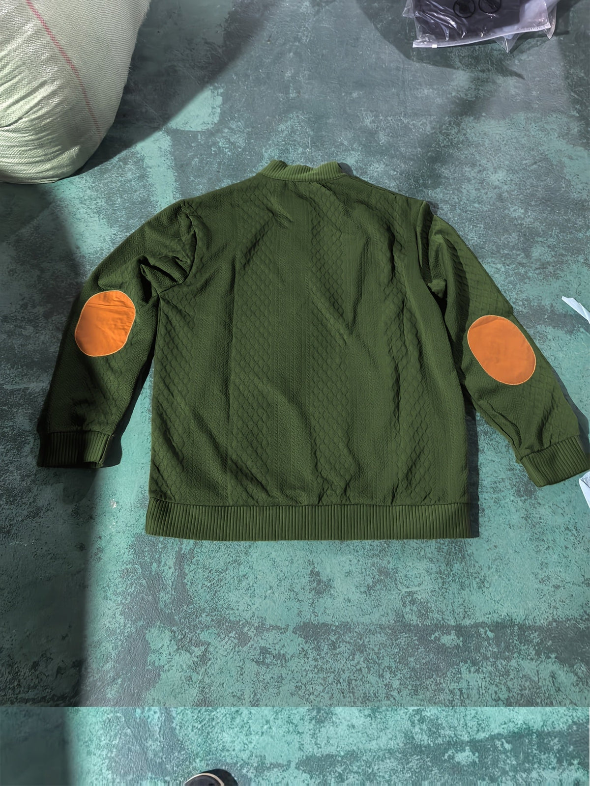Stand Collar Button Henley Sweater