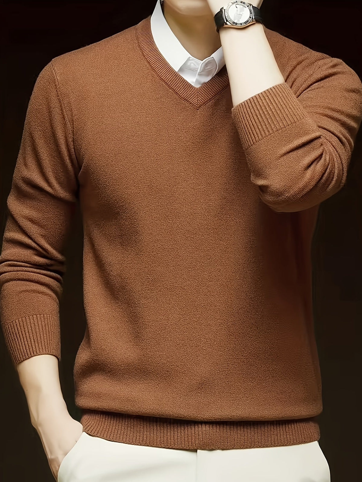 Classic V-Neck Pullover