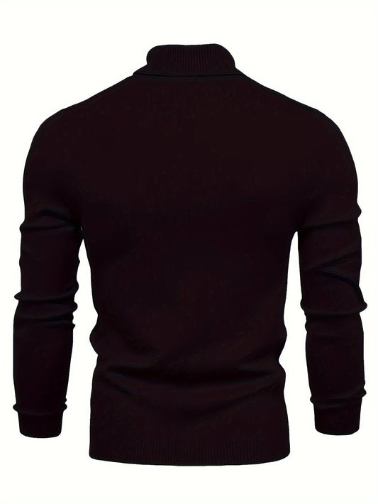 Classic Mock-Neck Sweater