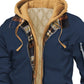 Hooded Warm-Lined Zip Jacket