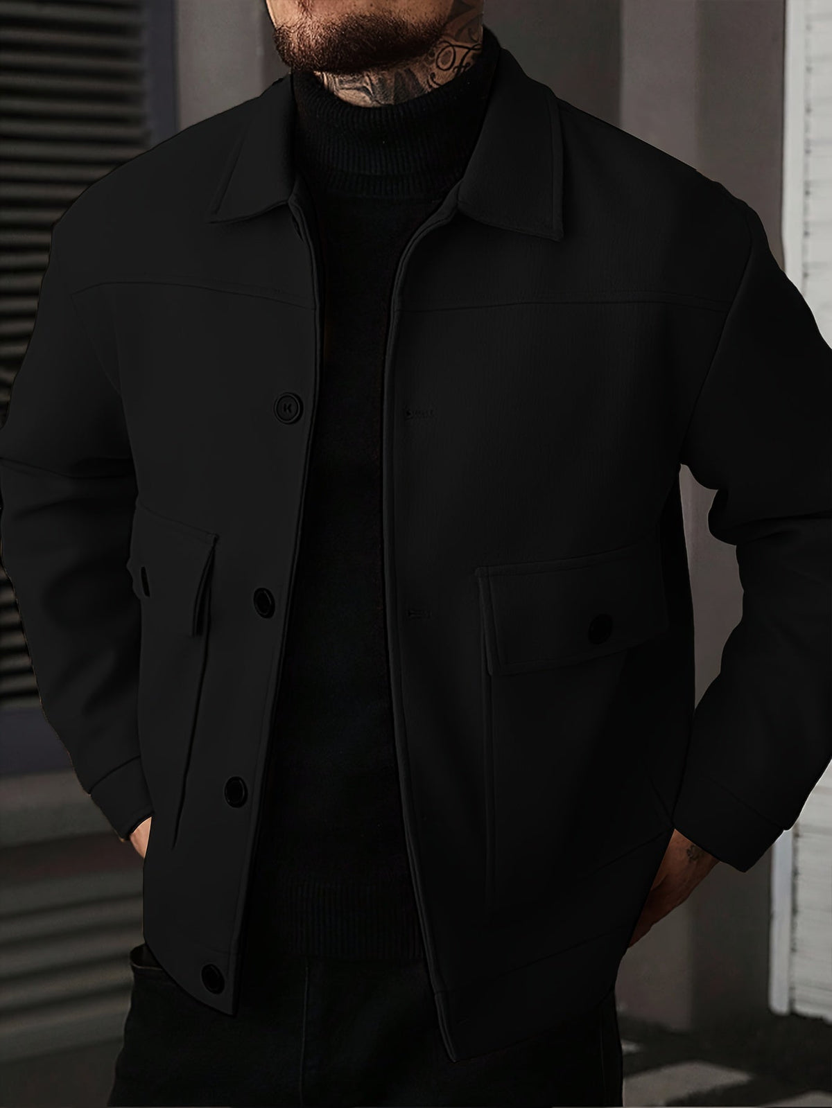 Structured Utility Jacket