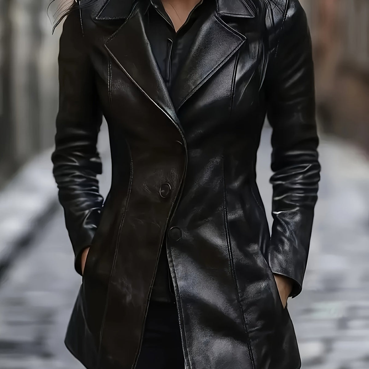 Tailored Mid-Length Coat