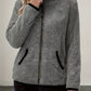 Plush Zip-Up Jacket
