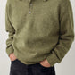 Polo Collar Knit Sweater