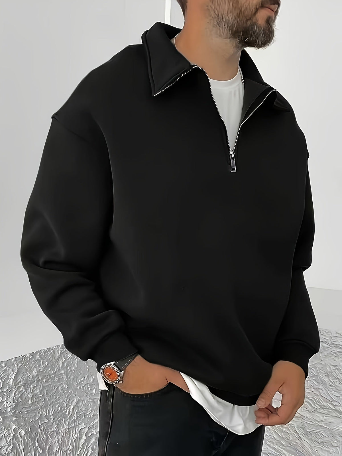 Half-Zip Sweatshirt