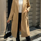 Tailored Belted Long Coat