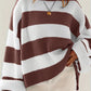 Relaxed Colourblock Knit Sweater