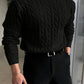 Cable Knit Crew Neck Sweater
