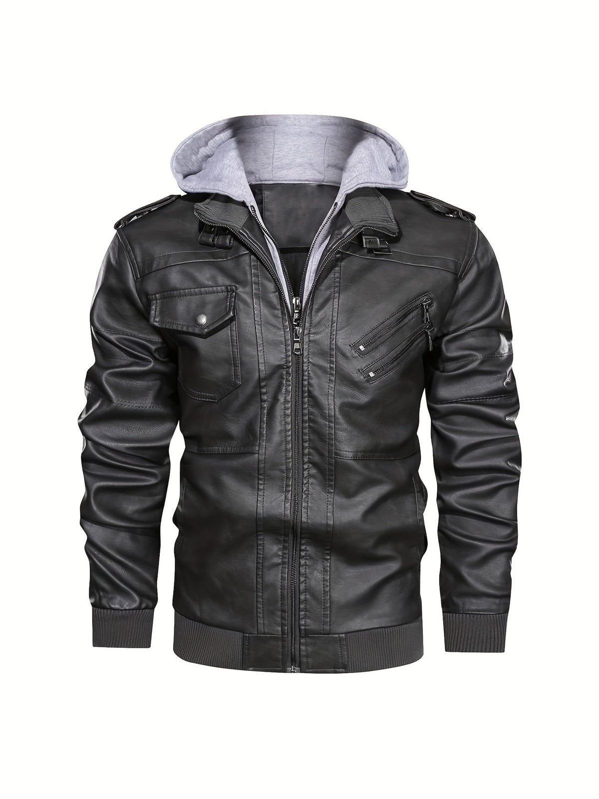 Hooded Moto Jacket