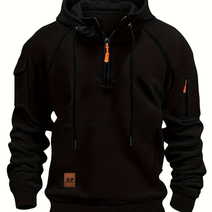 Utility Quarter-Zip Hoodie