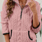 Half-Zip Textured Pullover