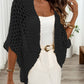 Open-Front Batwing Cardigan