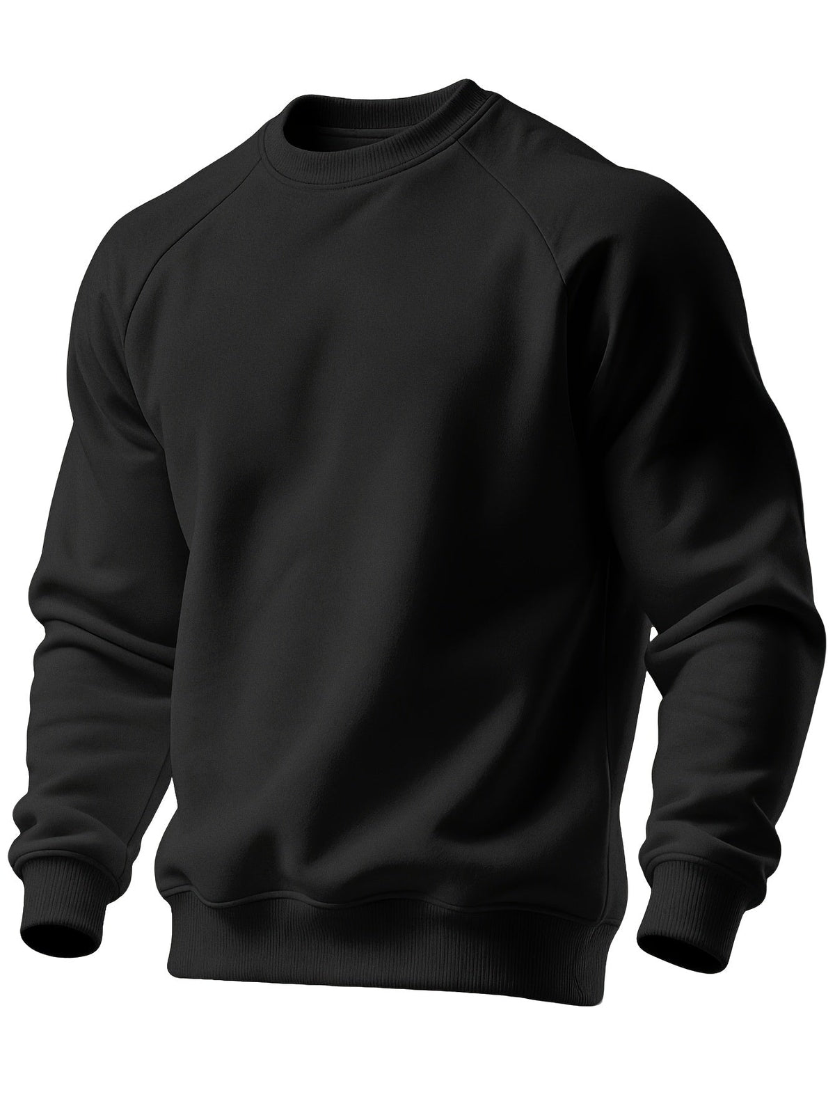 Classic Raglan Crew Neck Sweatshirt