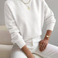 Mock Neck Relaxed Fit Sweater