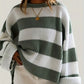 Relaxed Colourblock Knit Sweater