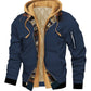 Hooded Warm-Lined Zip Jacket