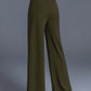 High-Waisted Wide-Leg Trousers