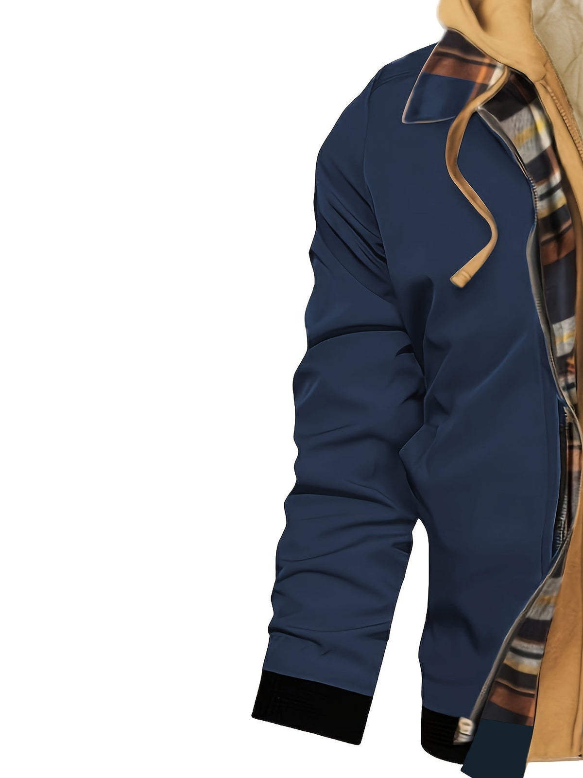 Hooded Warm-Lined Zip Jacket