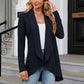 Open-Front Draped Cardigan