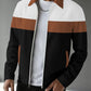 Color-Block Zip-Up Jacket