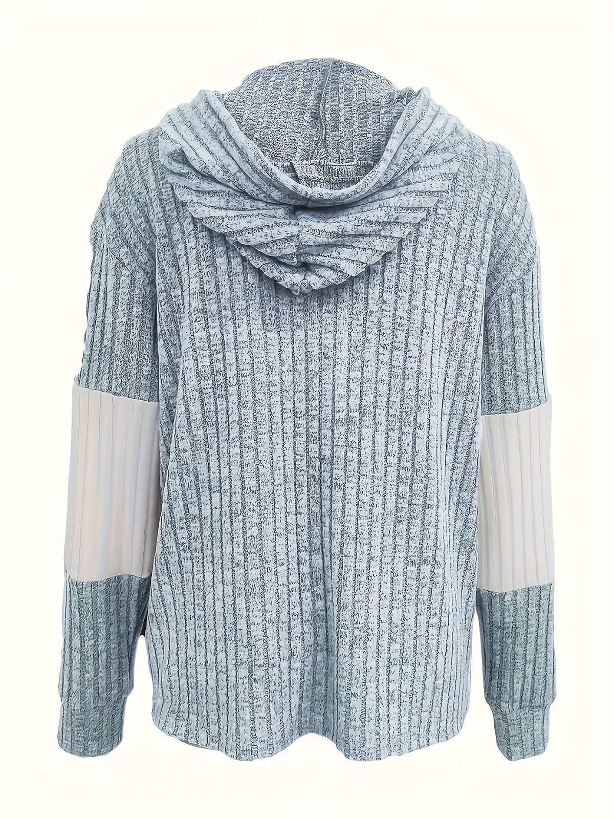 Color-Block Zip-Up Hoodie
