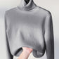 High-Neck Lined Sweater