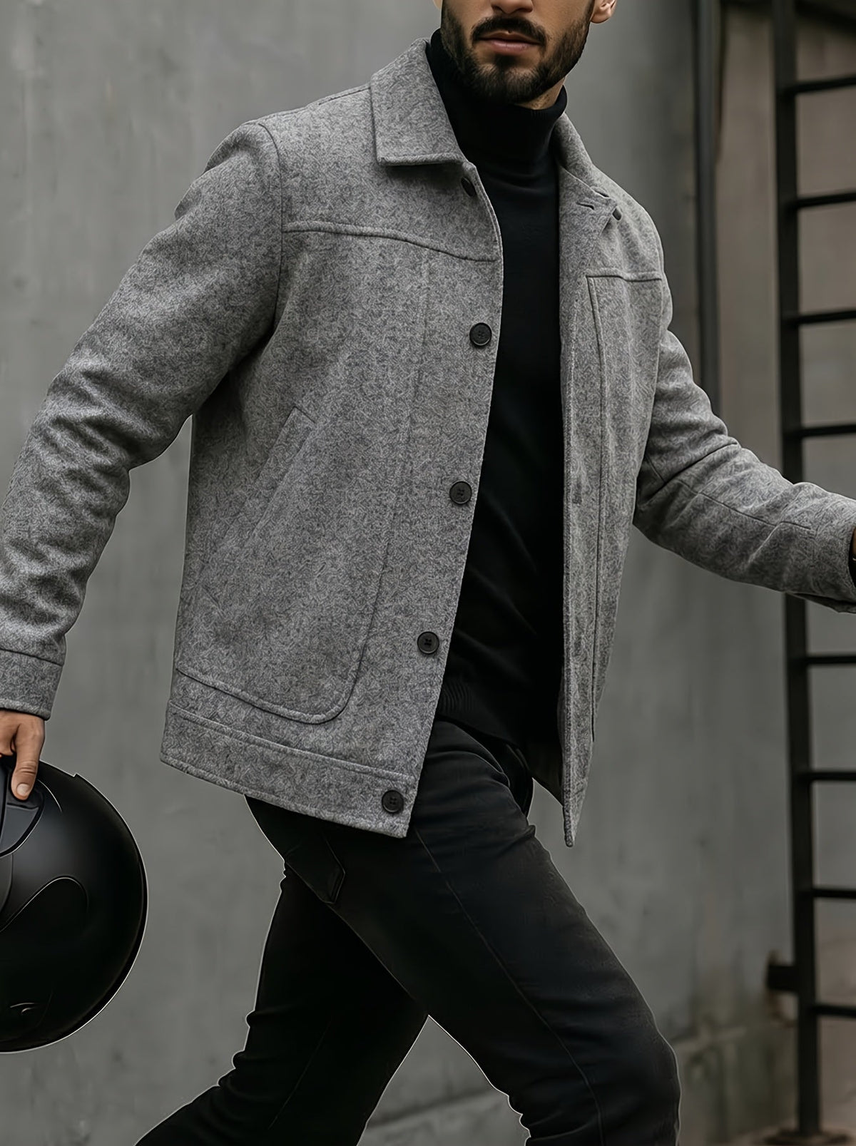 Everyday Jacket in Space Grey