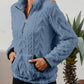 Half-Zip Textured Pullover