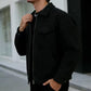 Modern Lapel Utility Jacket