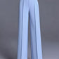 High-Waisted Wide-Leg Trousers