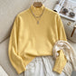 Mock Neck Relaxed Fit Sweater