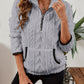 Half-Zip Textured Pullover