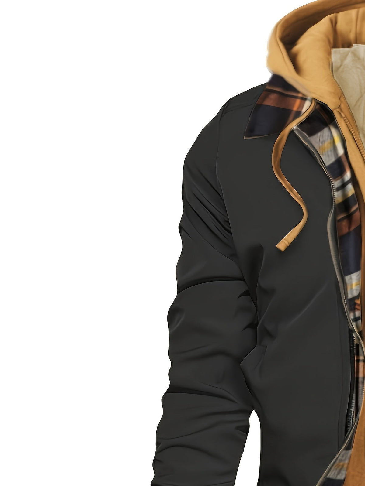 Hooded Warm-Lined Zip Jacket