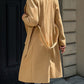 Tailored Belted Long Coat
