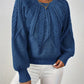 Relaxed Cable-Knit Sweater